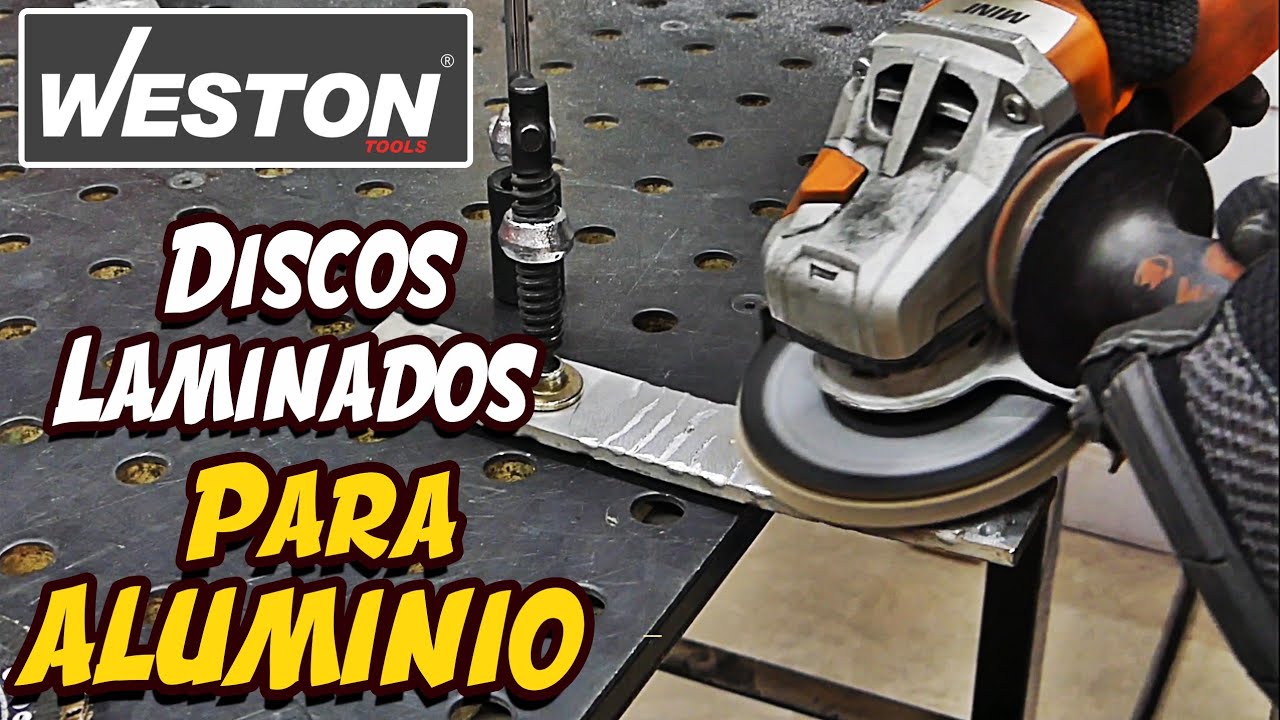DISCOS De LIJA Para ALUMINIO - WESTON TOOLS