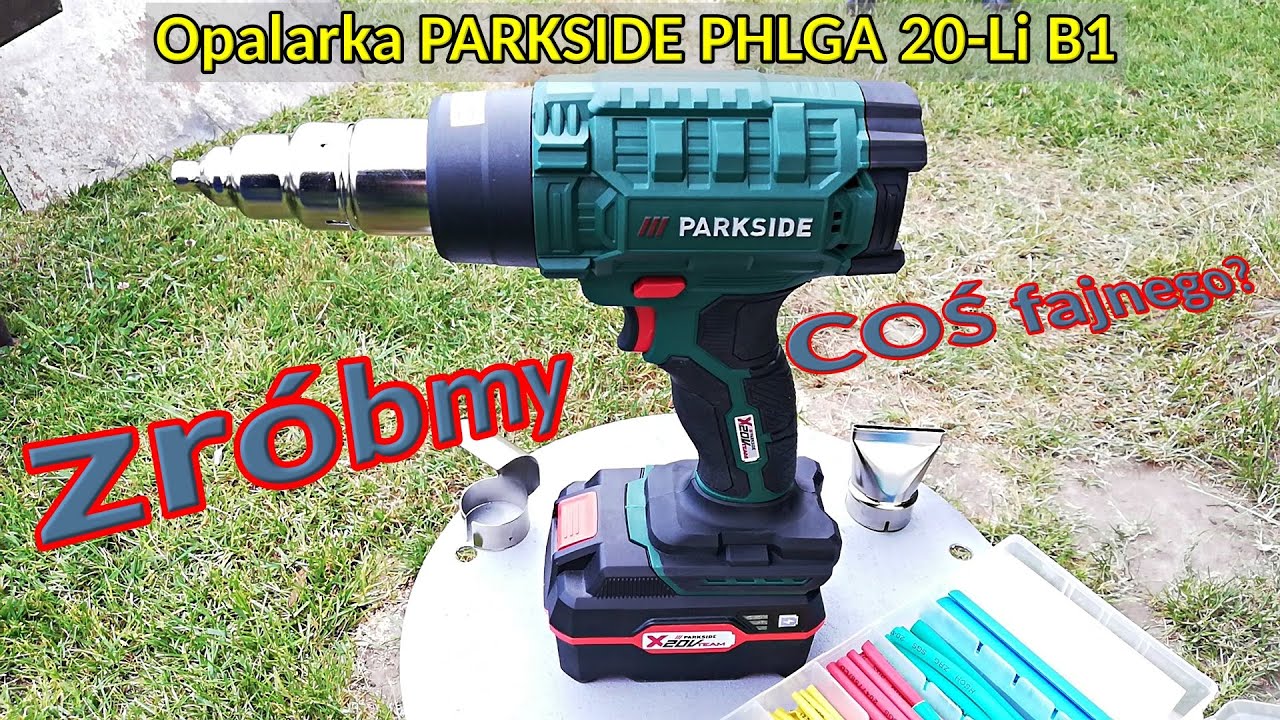 Opalarka PARKSIDE PHLGA 20-Li B1 na akumulator 20V, idealna do pracy przy wysokiej temperaturze