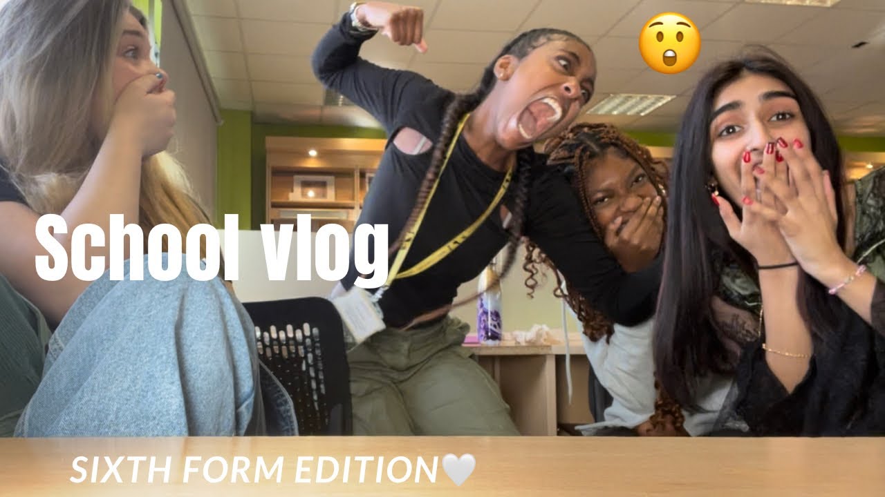 SCHOOL VLOG + going out