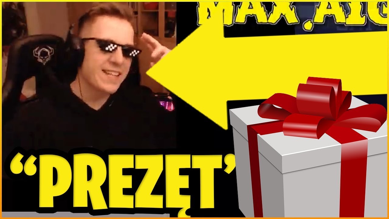 Dostałem PREZENT od youtubera AIGAREGO na YOUTUBE!