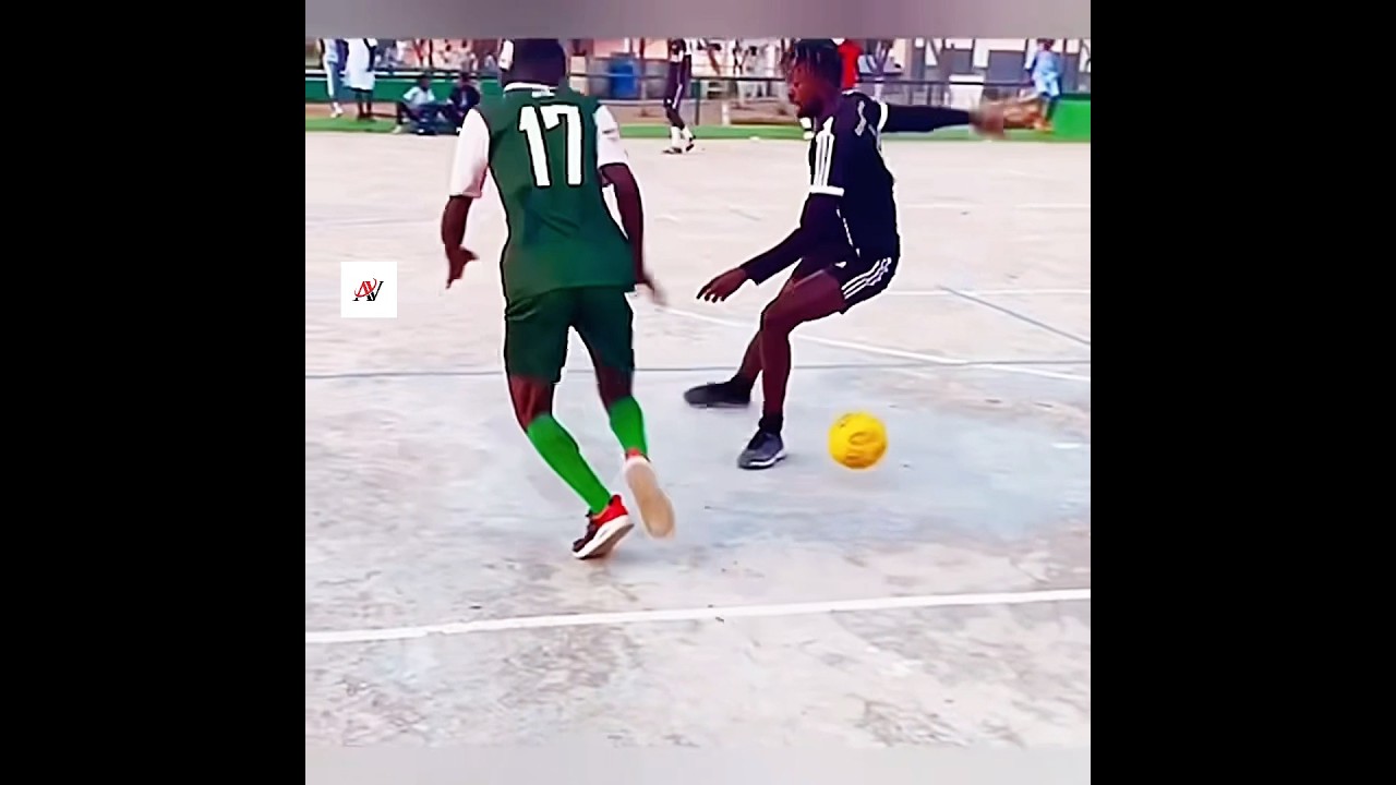 African Football skills ☠️ #football #soccerskills #footballskillschallenge #skills #futeball