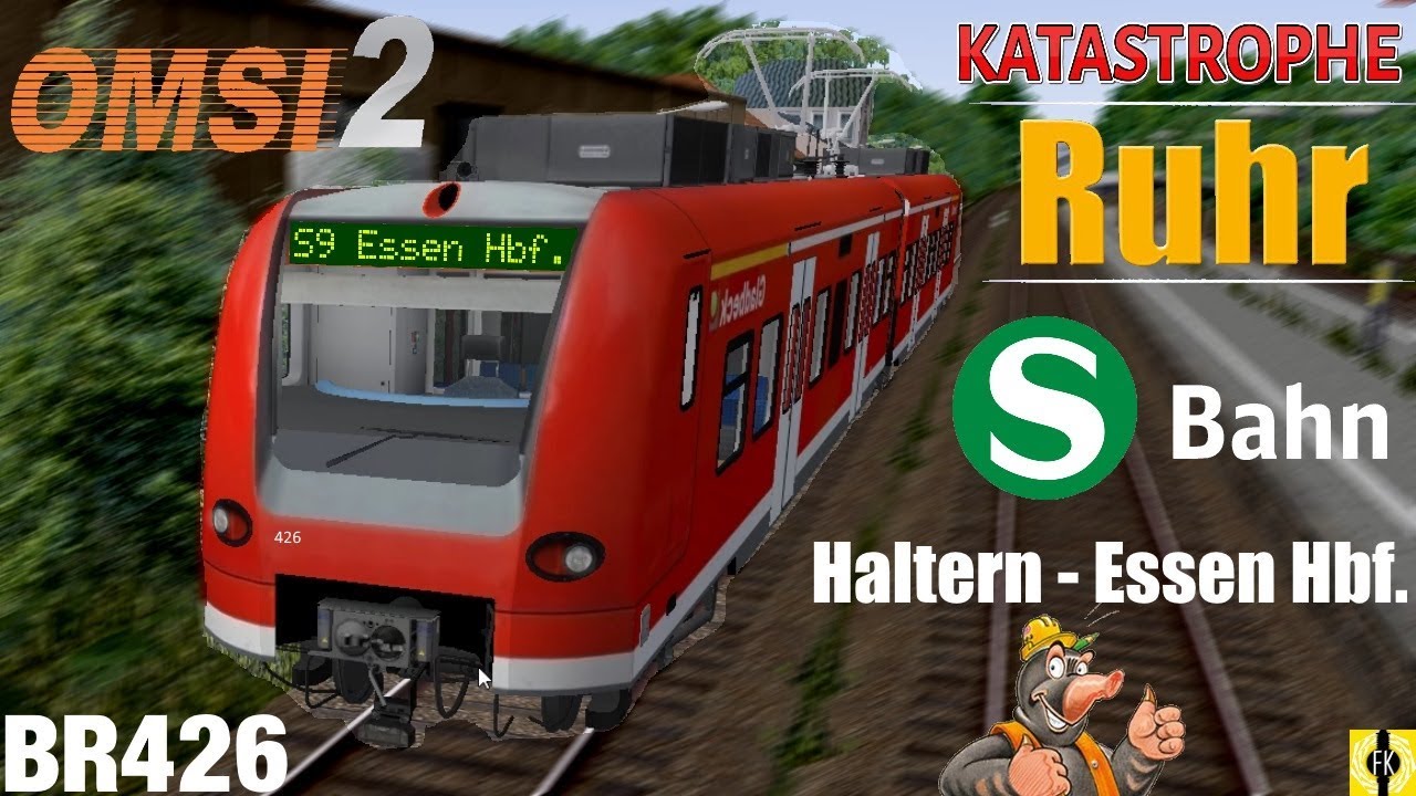 OMSI 2 [60 FPS] - RUHR S-BAHN S9 BR426 nach ESSEN Hbf. - Let's Play Omsi 2 [