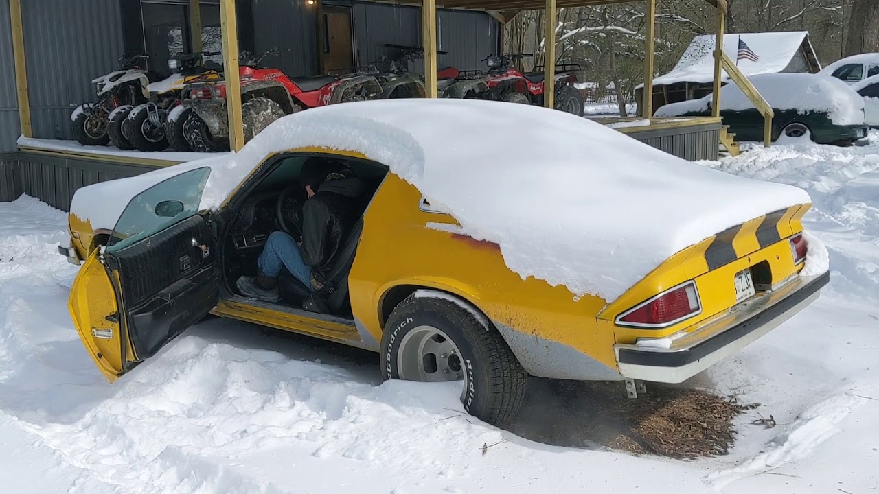 15&deg;F Cold Start Of The Bumblebee Replica Camaro