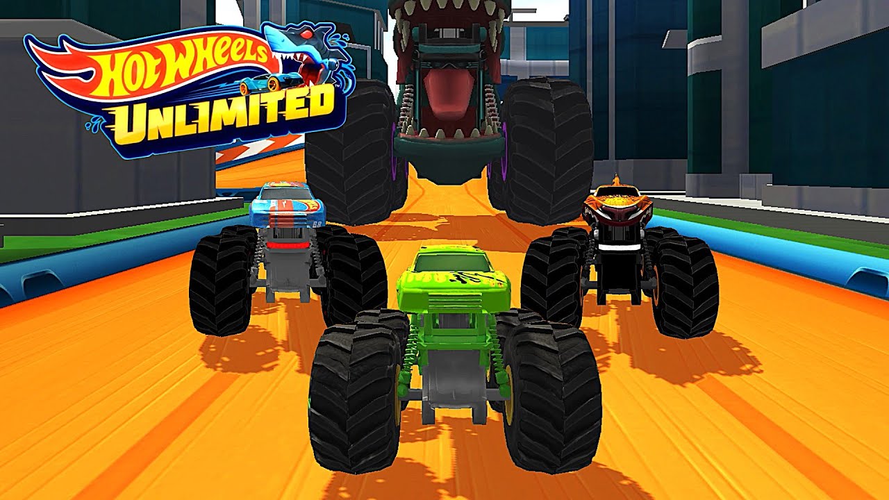 Hot Wheels Unlimited 2: Let’s Race 3 Monster Trucks In Mega Wrex