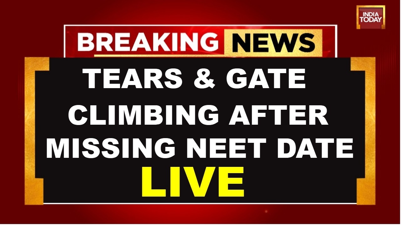 Re-NEET News Live: Cong Vs BJP Over NEET Exam | Who Betrayed Student? | NEET Exam Row | India Today