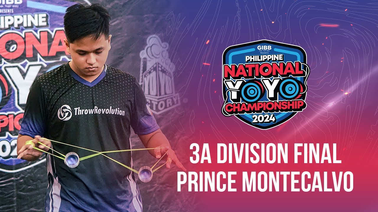 2024  Philippine National Yo-Yo Championship - Prince Montecalvo - 3A Final - 1st Place