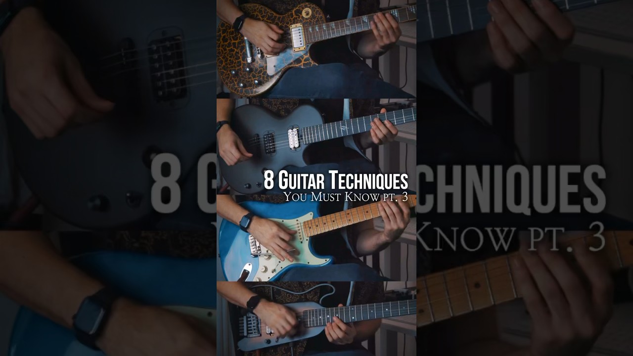 8 Guitar Techniques You MUST Know! (part3)