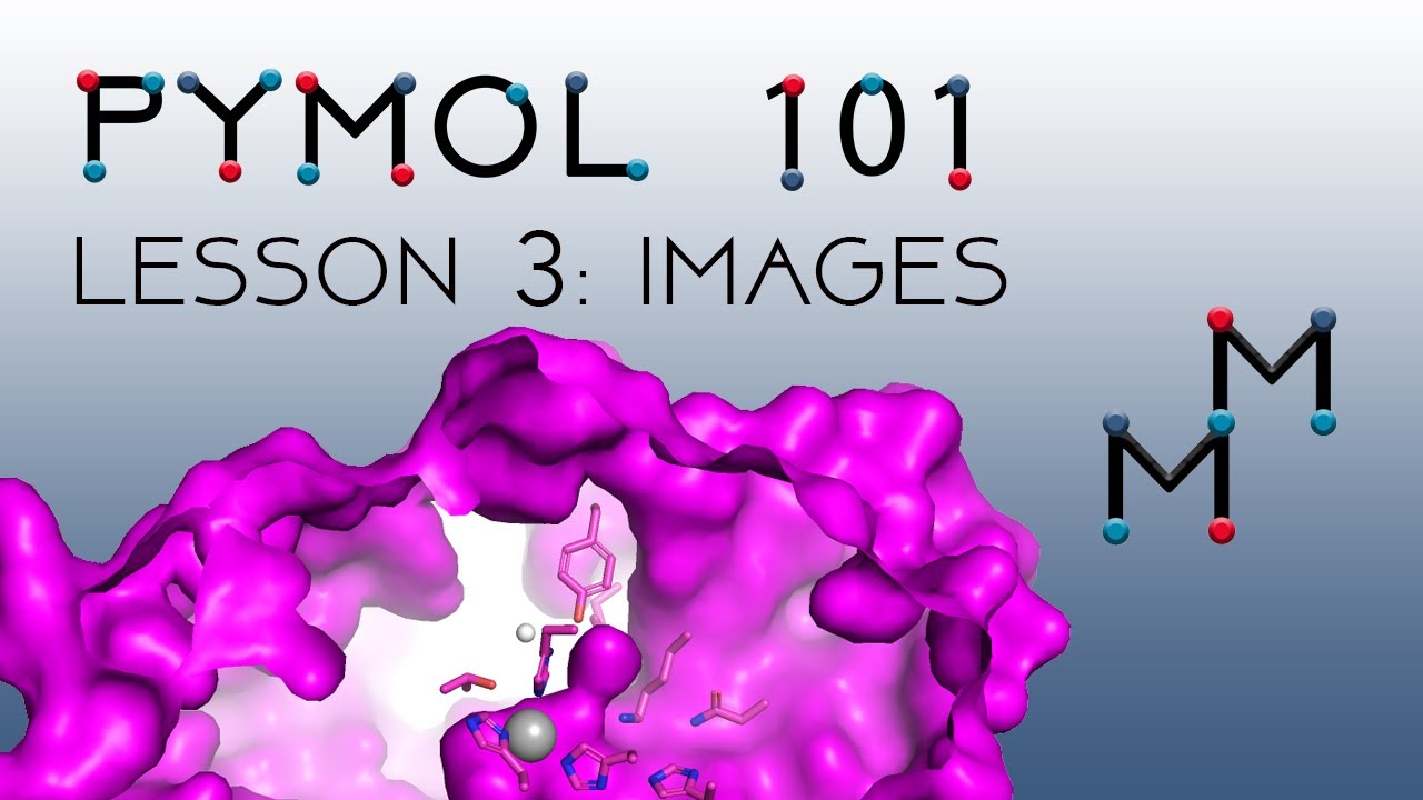 PyMOL 101, Урок 3: Типы файлов и сохранение – Рисунки и сцены, качественные для публикации