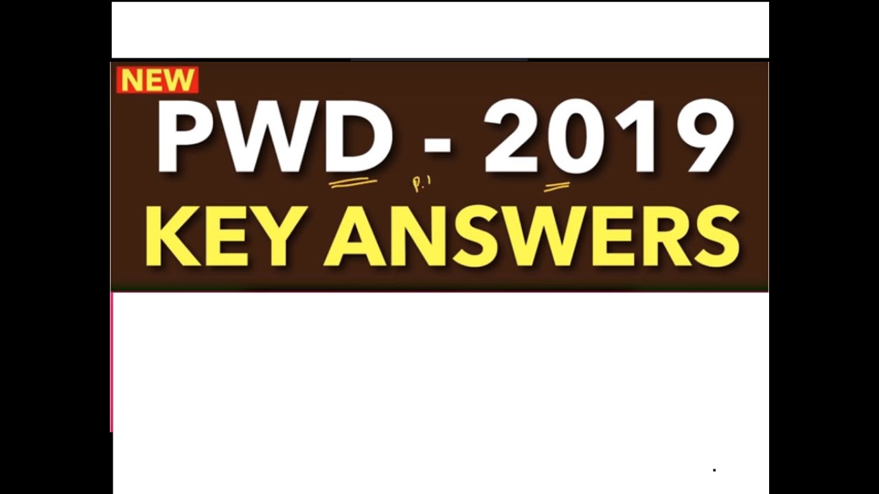 PWD latest update || PWD past papers || PWD interview schedule 2020 || Pwd jobs