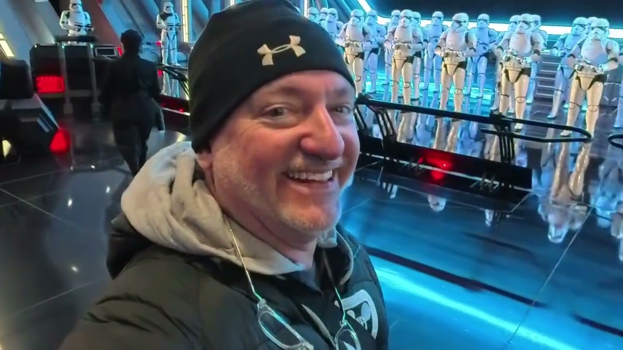 Disney World - Rise of the Resistance Ride!!! #starwars #disney #riseoftheresistance #insta360