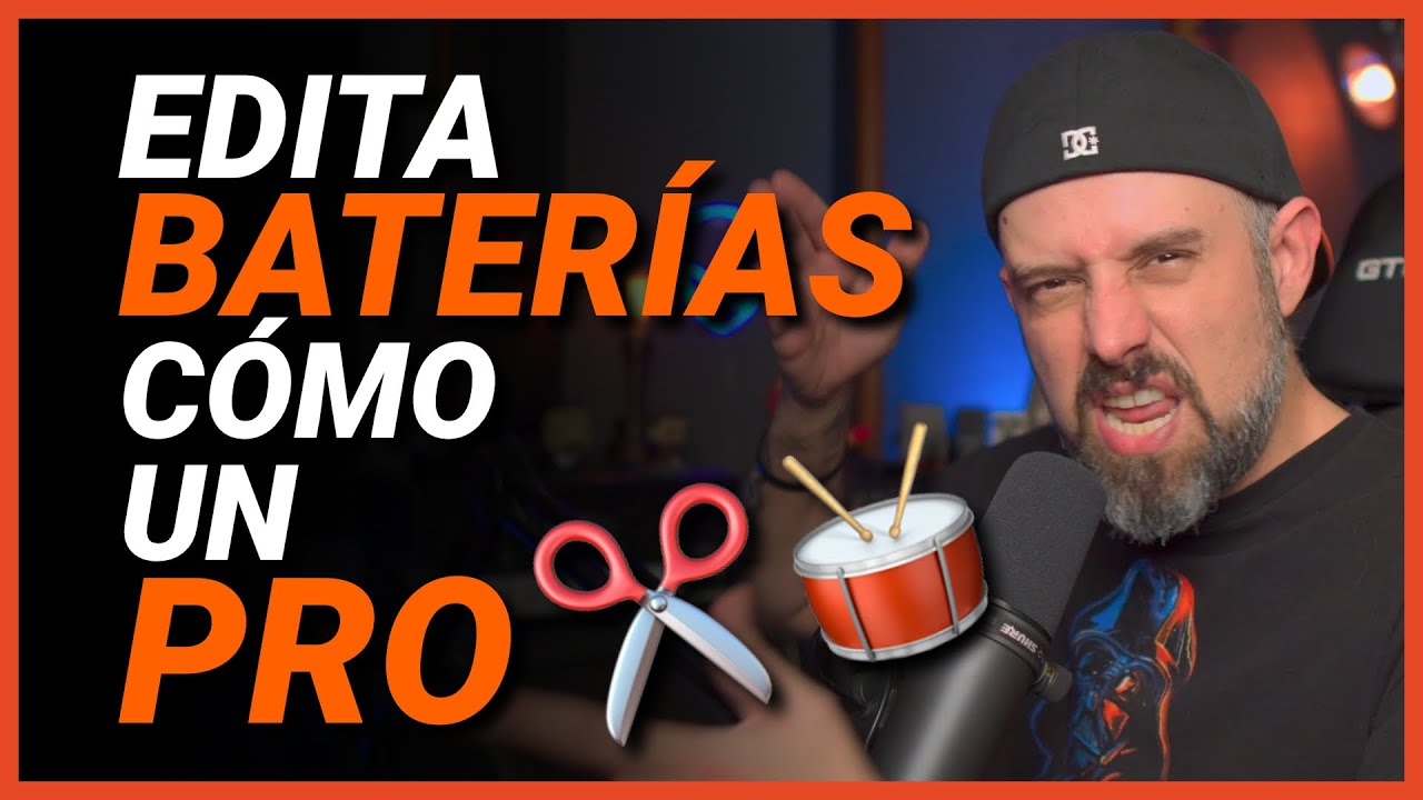 Cómo Editar Baterías Reales Profesionalmente Usando Cualquier DAW 🥁✂️