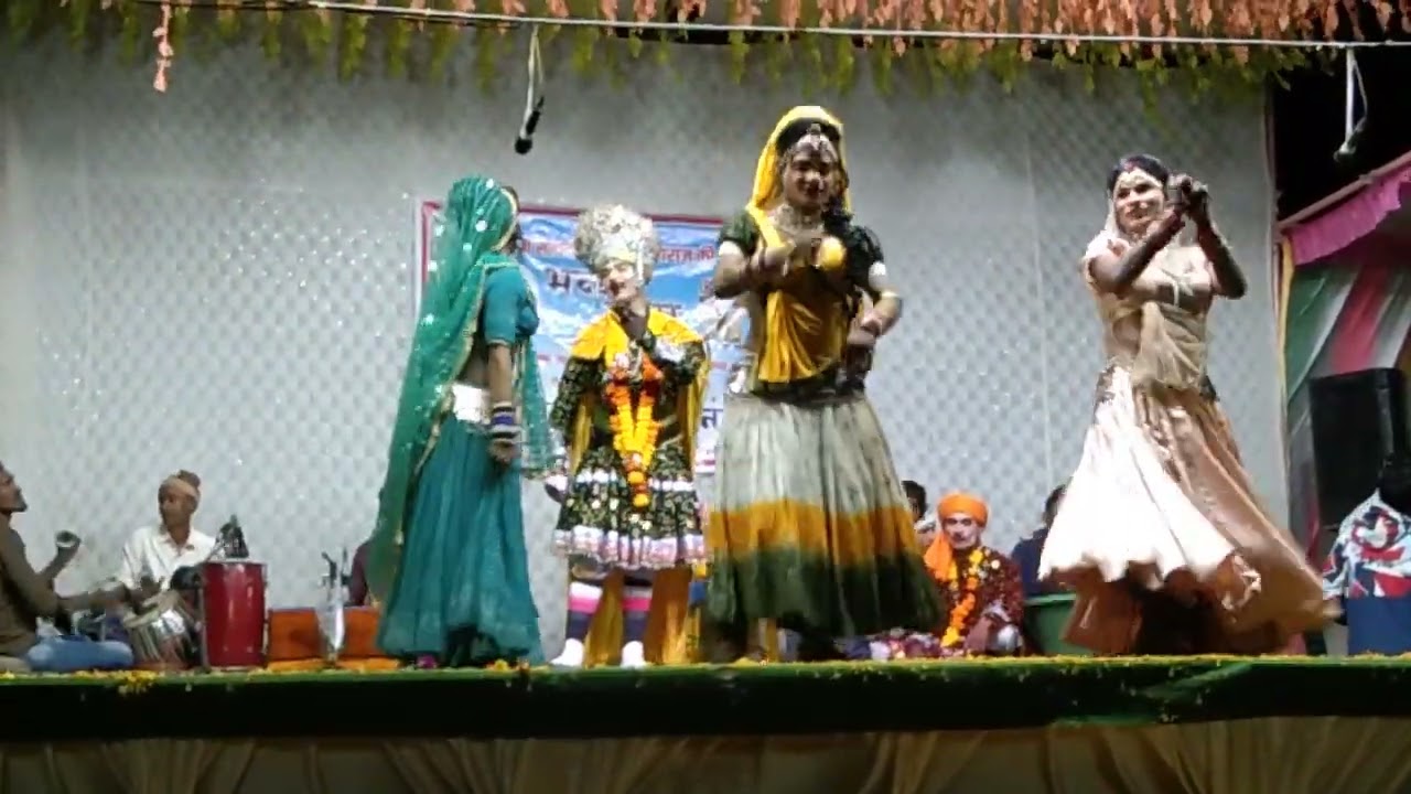 Pankaj osari Tejaji Maharaj Katha palasiya mein dhaamnod ke pass