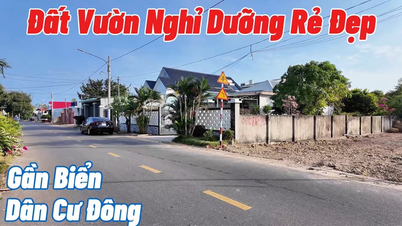 BĐS BRVT, QUÁ RẺ ! Đất Vườn Mặt Tiền Sẵn Thổ Cư, Gần Biển Thuận Tiện Di Chuyển, Khu Nhiều Nhà Vườn
