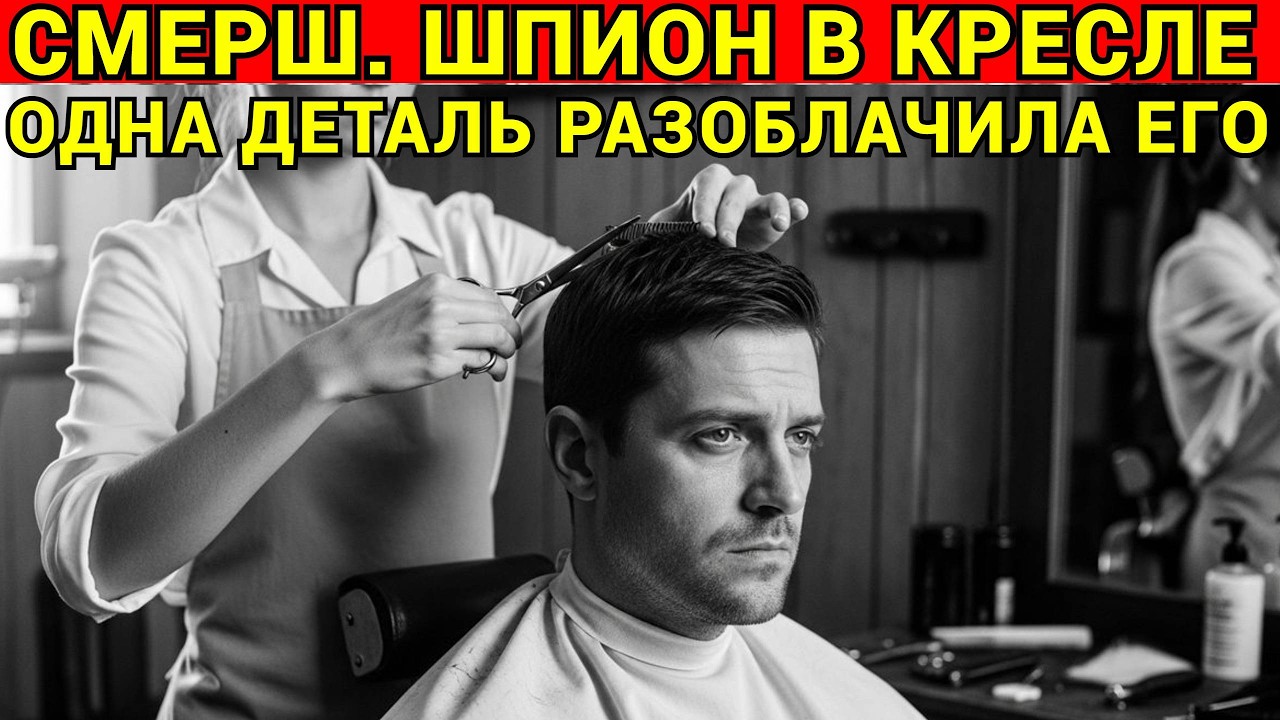 СМЕРШ: Драма Разведки. Парикмахер Заметила Деталь, Которая Выдала НЕМЕЦКОГО Шпиона