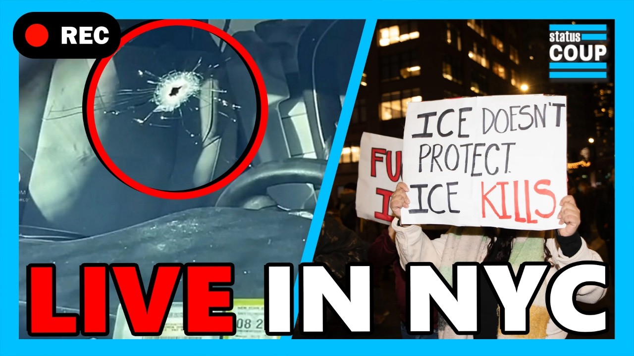 BREAKING: NYPD CLASH With Protesters After ICE SHOOTS Man in Bronx | LIVE PROTESTS