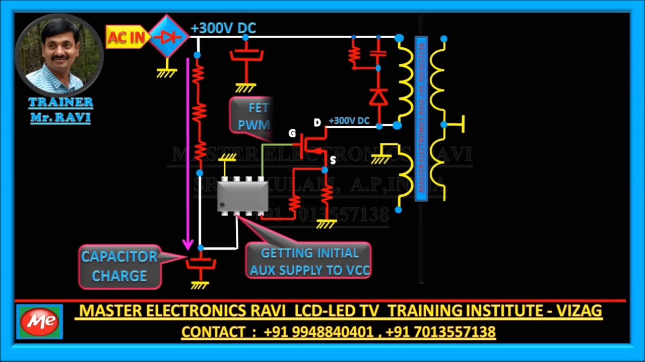 LCD LED TV POWER SUPPLY (SUB POWER ) WORKING FULL DETAILS