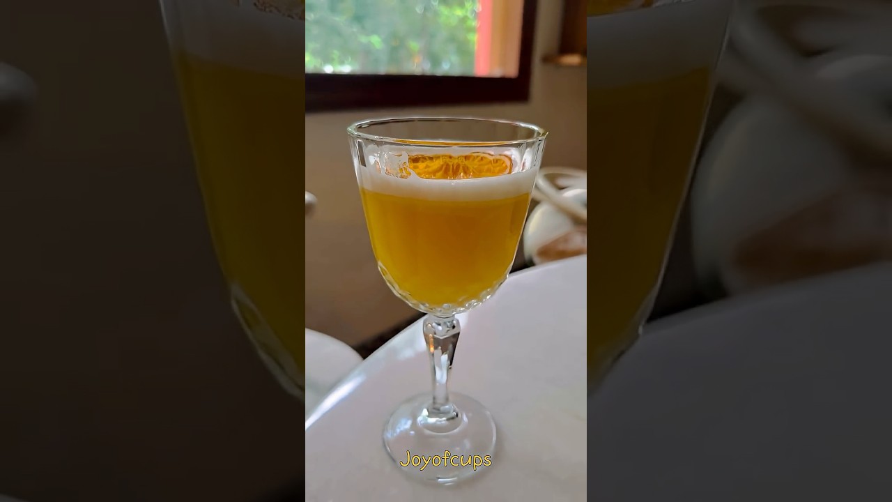 Easy cocktail with gin and marmalade 🍸