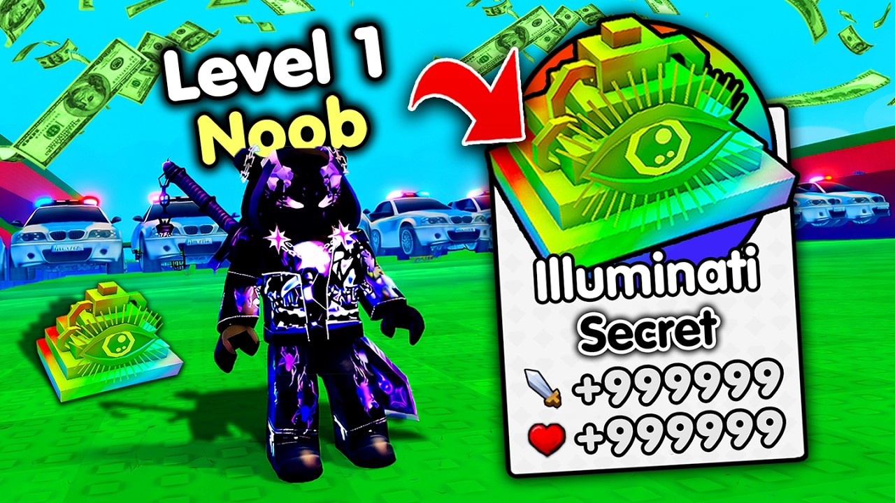 Starting Over as NOOB with OP SECRET in Escape Police For Brainrots! (Roblox)