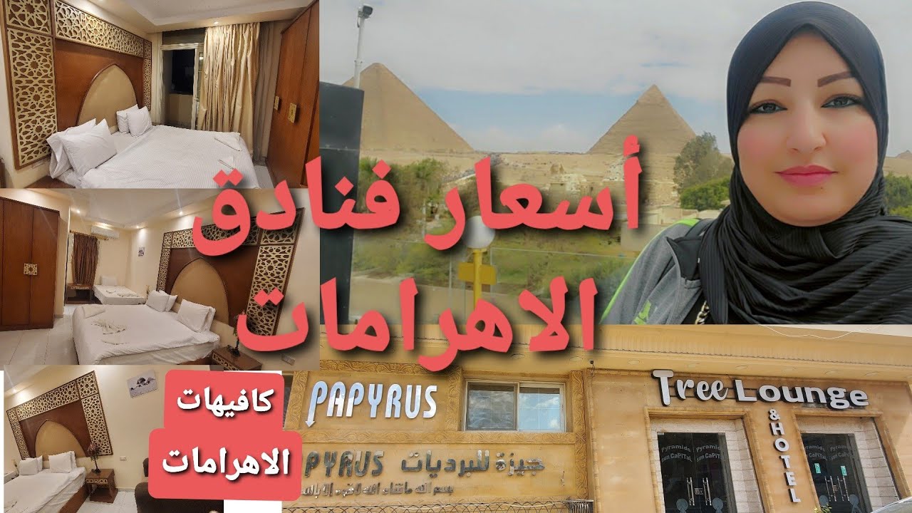 أفضل فنادق في الأهرامات ومطعم Tree Lounge بتشوف الاهرامات كلها والفيو الرائع في الروف Pyramids Hotel