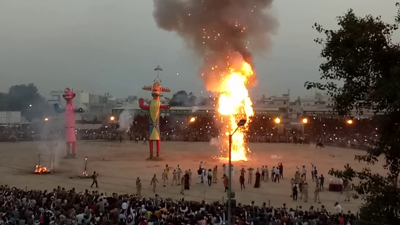 श्री गंगानगर का Live दशहरा 19/10/2018