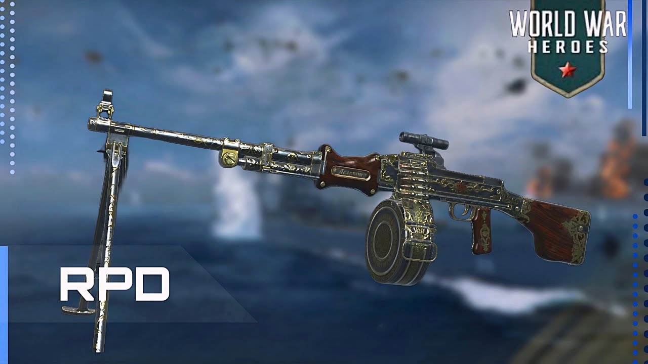 RPD Machine Gun In Season 43! 😳 | World War Heroes |