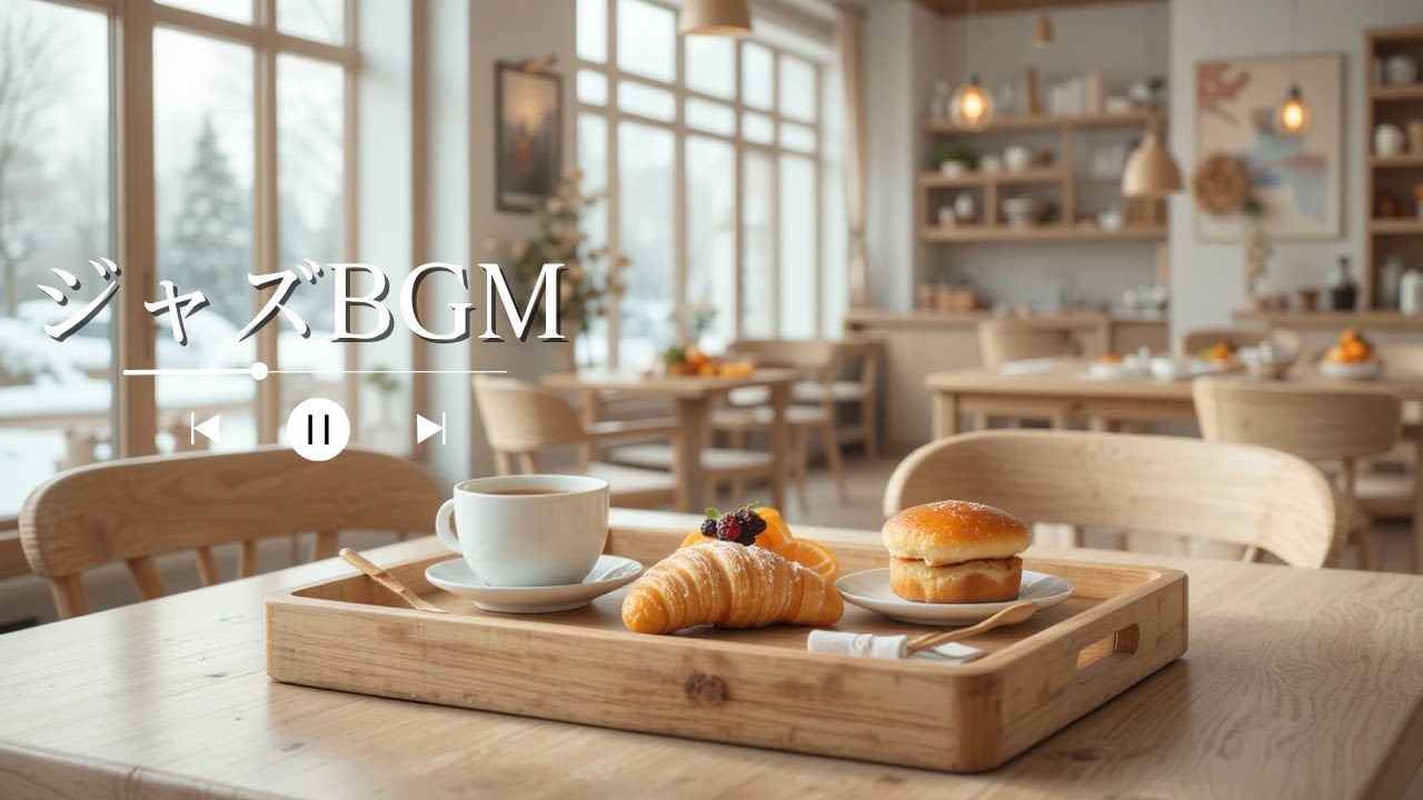 【ジャズBGM】ゆっくり目覚めて仕事を始めたい朝に｜勉強・作業がはかどる冬ジャズ Winter Morning Jazz for Study, Work & Focus