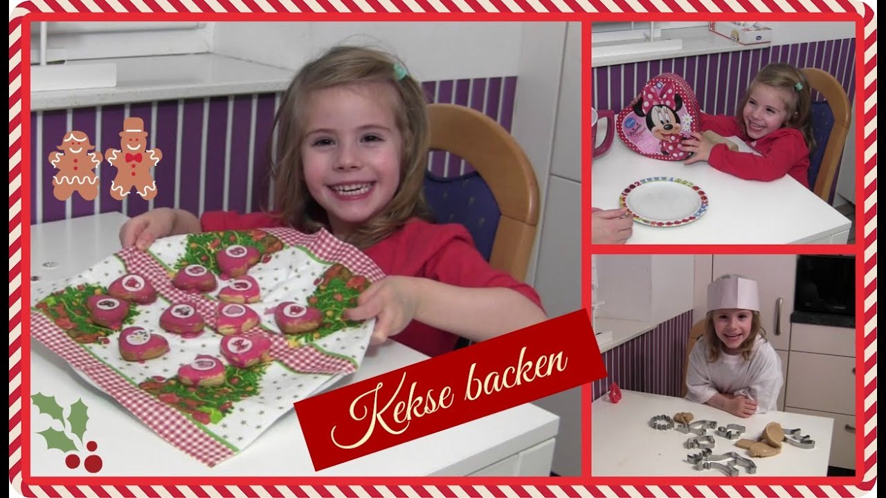 Wir backen Kekse / Plätzchen ☃ Weihnachtsbäckerei ♥ Hannah Spezial