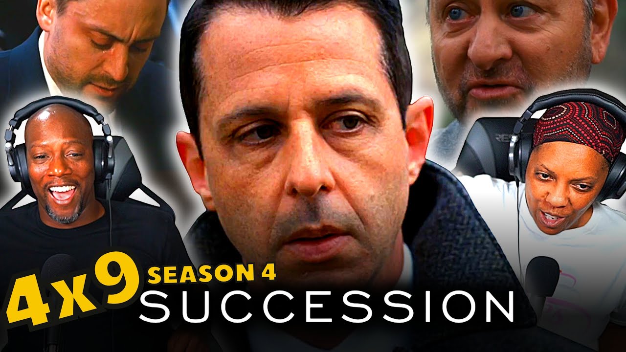 Succession Season 4 Episode 9 Reaction of Syntell and Mikel-Claire | Church and State
