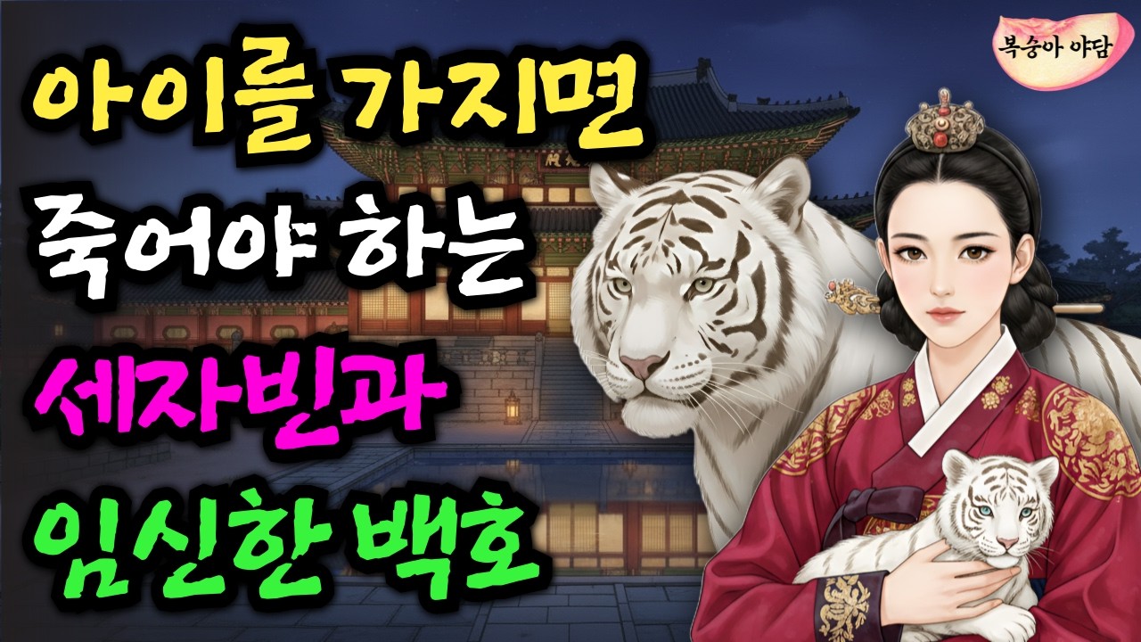 눈보라 속 임신한 백호의 배를 문지른 세자빈, 다음 날 대궐이 발칵 뒤집힌 기막힌 이유 | 야담·민담·전설·설화·옛날이야기·오디오북·수면동화