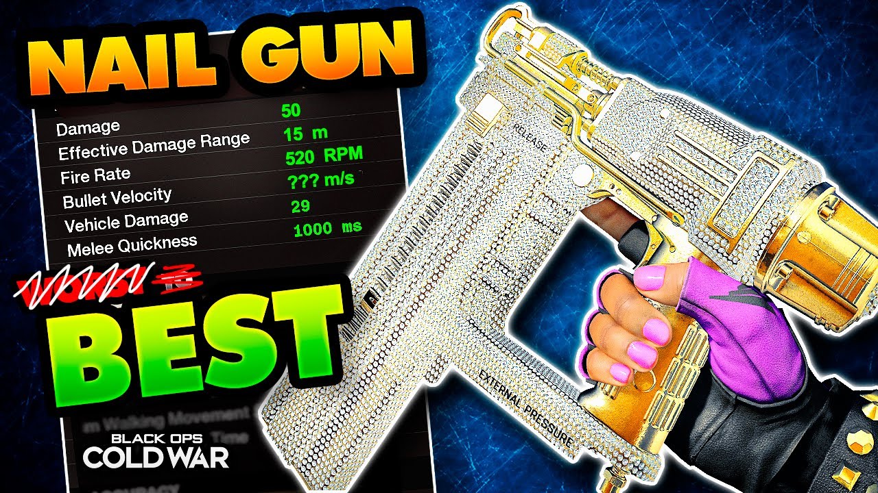 The Nail Gun is BROKEN! (Nail Gun Stats in Cold War)