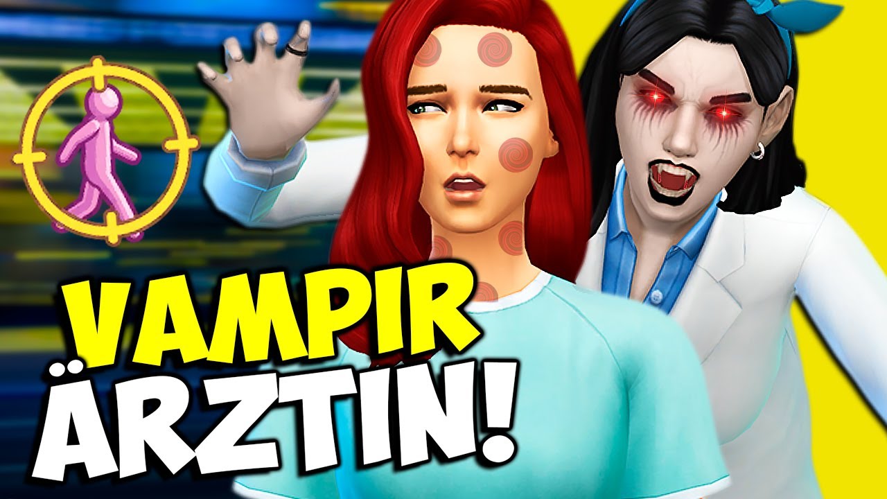Was passiert, wenn deine ÄRZTIN ein BLUTRÜNSTIGER VAMPIR ist?! 😱😳 Die Sims 4 Nesmeralda
