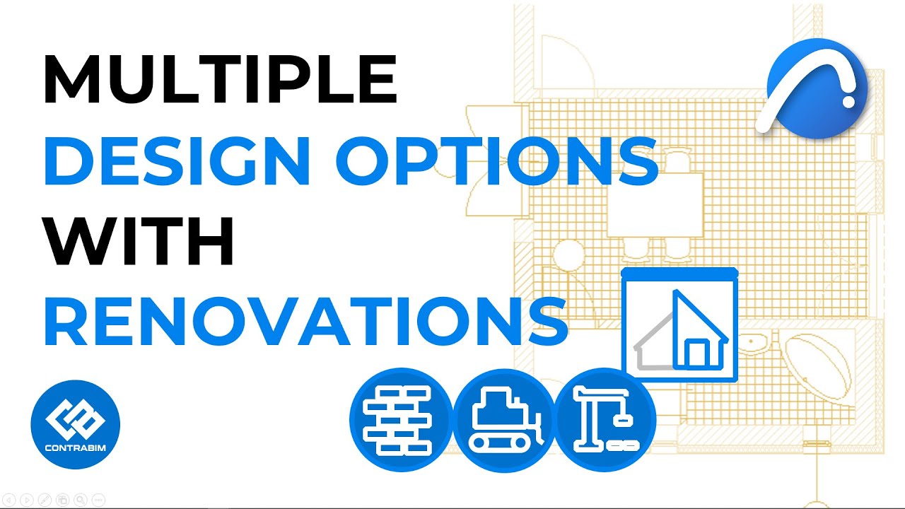 How to Create Multiple Design Options with @Archicad Renovation Tool!