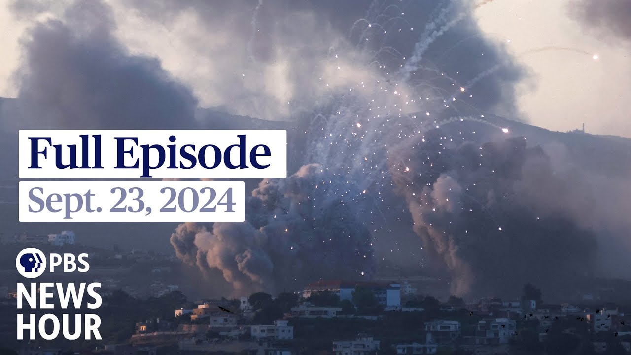 PBS News Hour live episode, Sept. 23, 2024