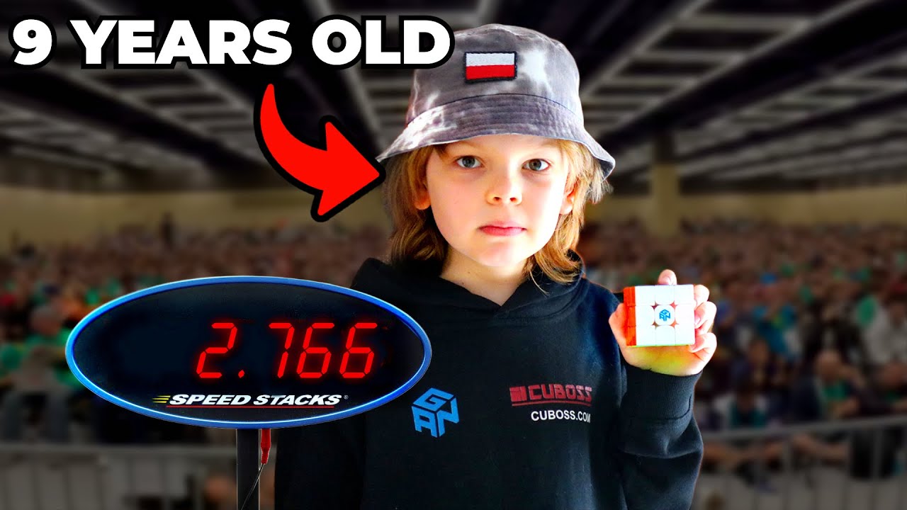 NEW WORLD RECORD! Teodor Zajder's 2.76 Rubik's Cube World Record