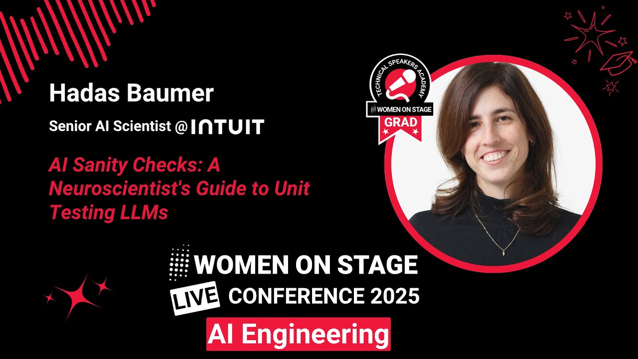 AI Sanity Checks: A Neuroscientist's Guide to Unit Testing LLMs - Hadas Baumer