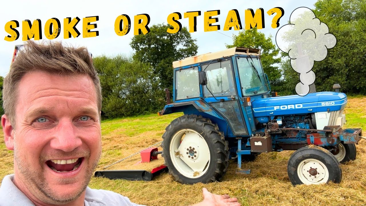 Time to put the FORD 5610 out to work! Is this tractor breathing too hard? Smoke or Steam?