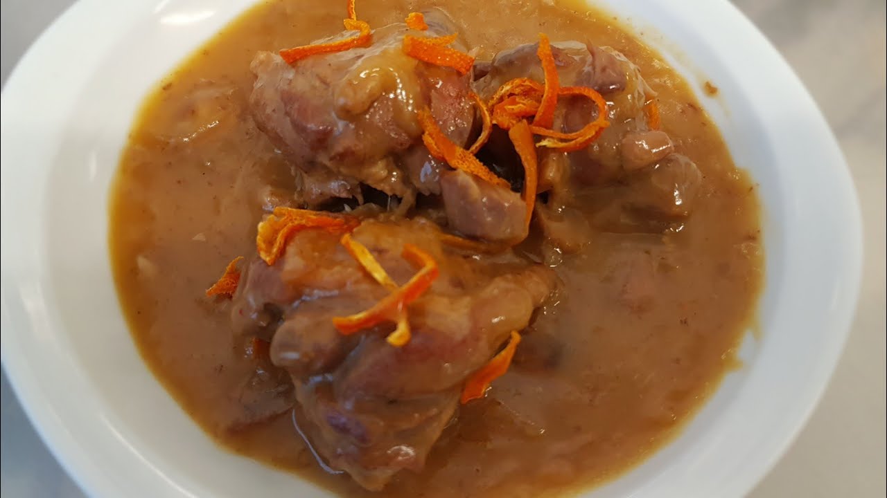 sauté de canard a l'orange pour cuisine collective #food, #cuisine, #college, #homemade, #cantine