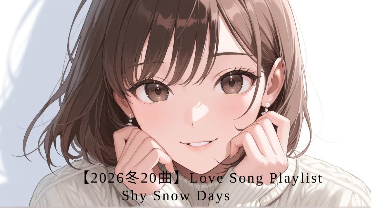 【2026冬20曲】＊Love Song Playlist 【Shy Snow Days】＊【部屋やドライブでかけ流したいJ-pop】 #jpop