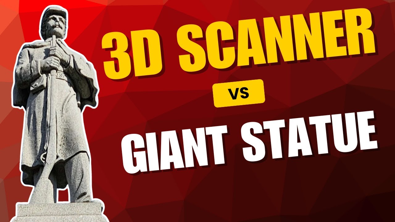 We Scanned a 25ft Statue with the Revopoint Miraco! | 3D Scan to Trophy (Kiri Engine Test)