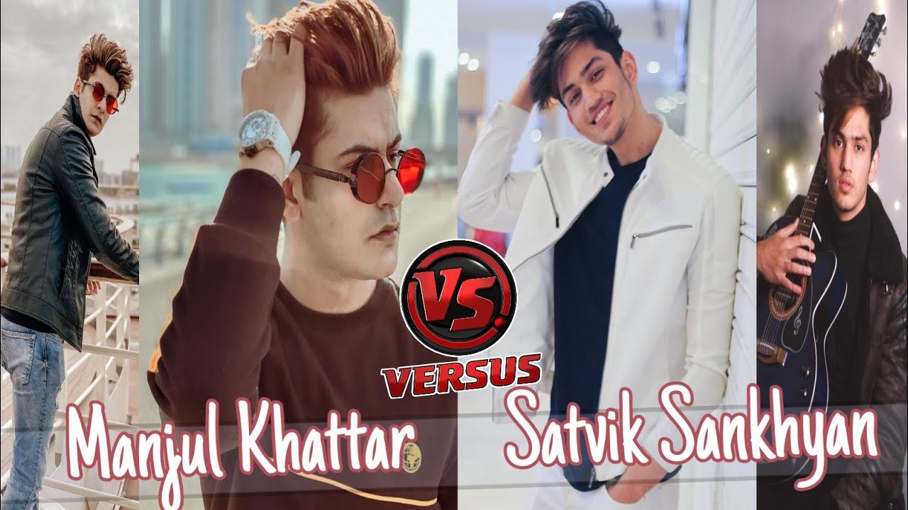 #manjulkhattar | Manjul Khattar V/S Satvik Sankhyan Tik Tik Video | Musically India Compilation.