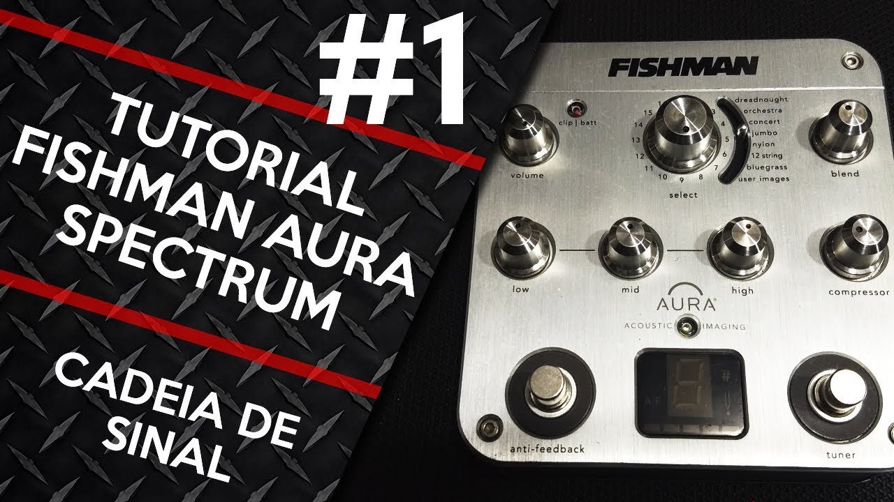 Manual Pedal Fishman Aura Spectrum  - #1 - Explicação Cadeia de Sinal - JoJo Guitar