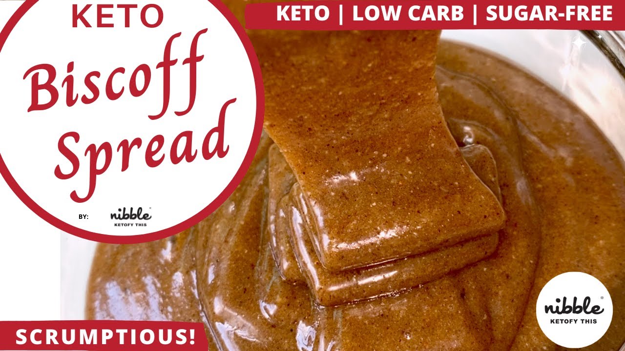 Keto Biscoff Spread |   Low Carb Biscoff Spread