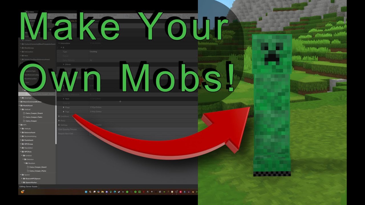 Hytale Modding Tutorial | How to add your own Mobs/NPCs!