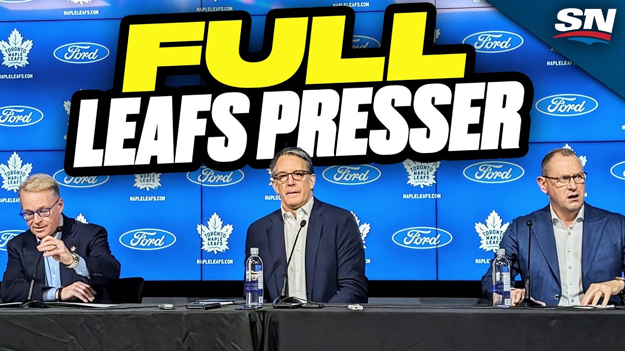 Will The Leafs Break Up The Core 4? | FULL Toronto Maple Leafs Press Conference