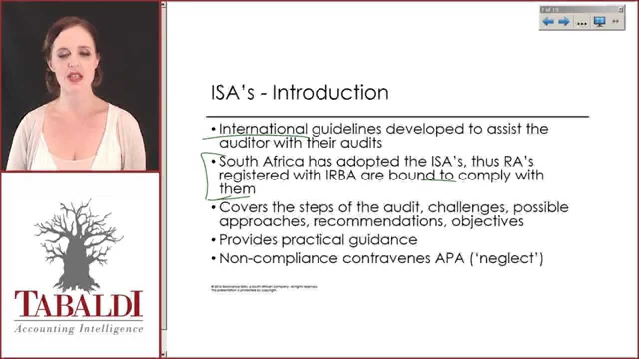 AUE2601 - Topic 3&4(A) - Fundamental Knowledge for the Auditor