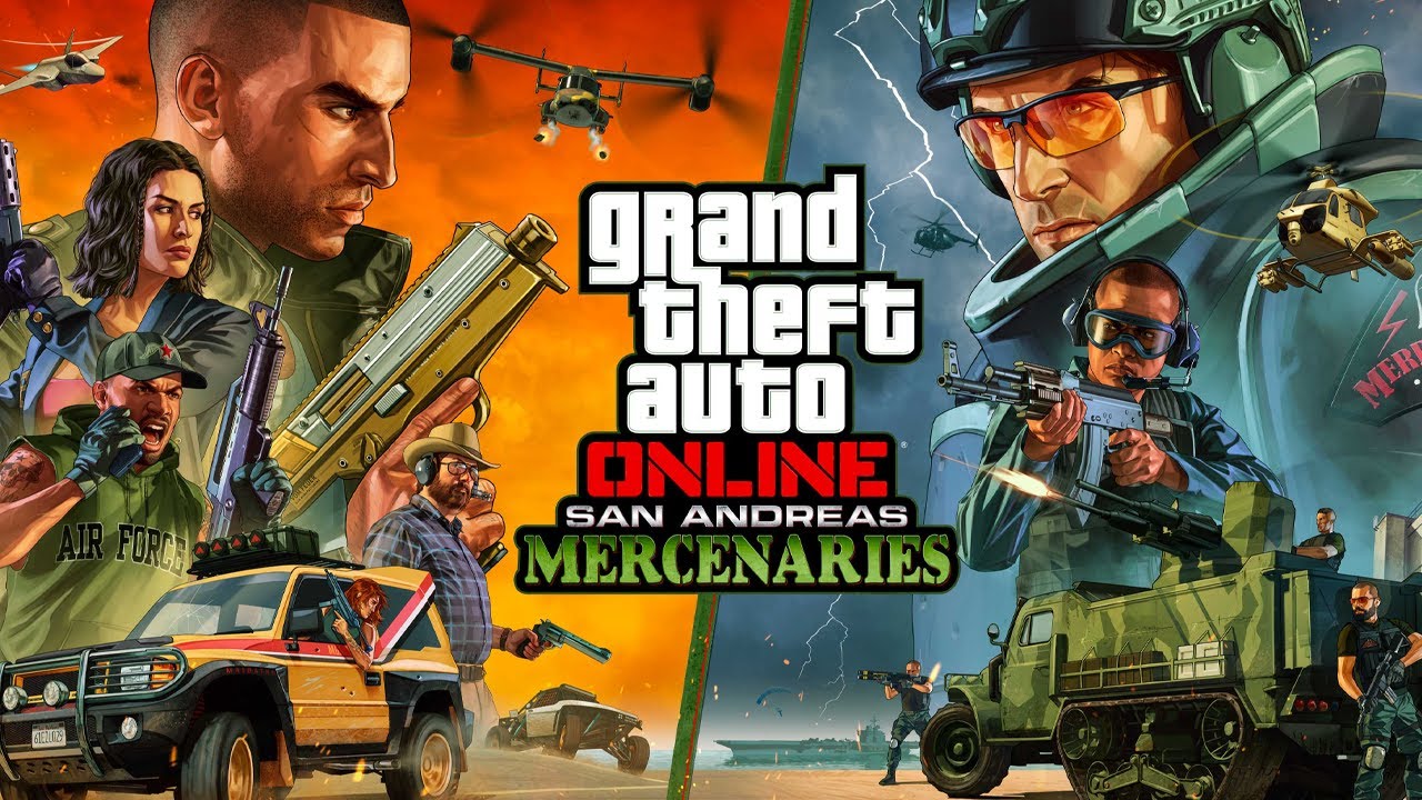 GTA 5 : NEW UPDATE SAN ANDREAS MERCENARIES PART 1 | LIVESTREAM