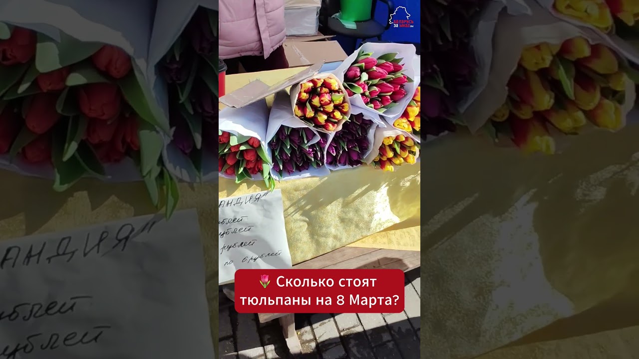🌷💐 Сегодня 8 Марта — и во многих городах активно покупают тюльпаны.