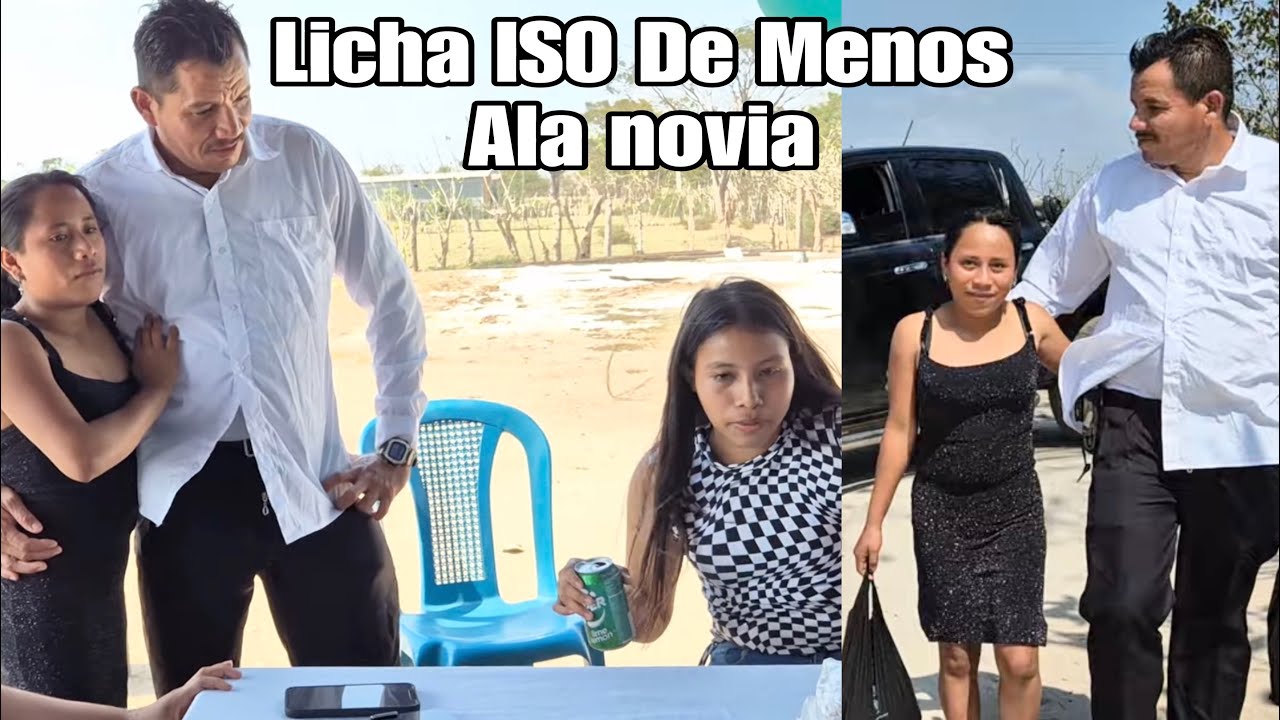 Así de Elegantes Llegaron Los Novios|Licha Es Su Peor Ven3no la Novia De Soculo|Mira La Desprecio