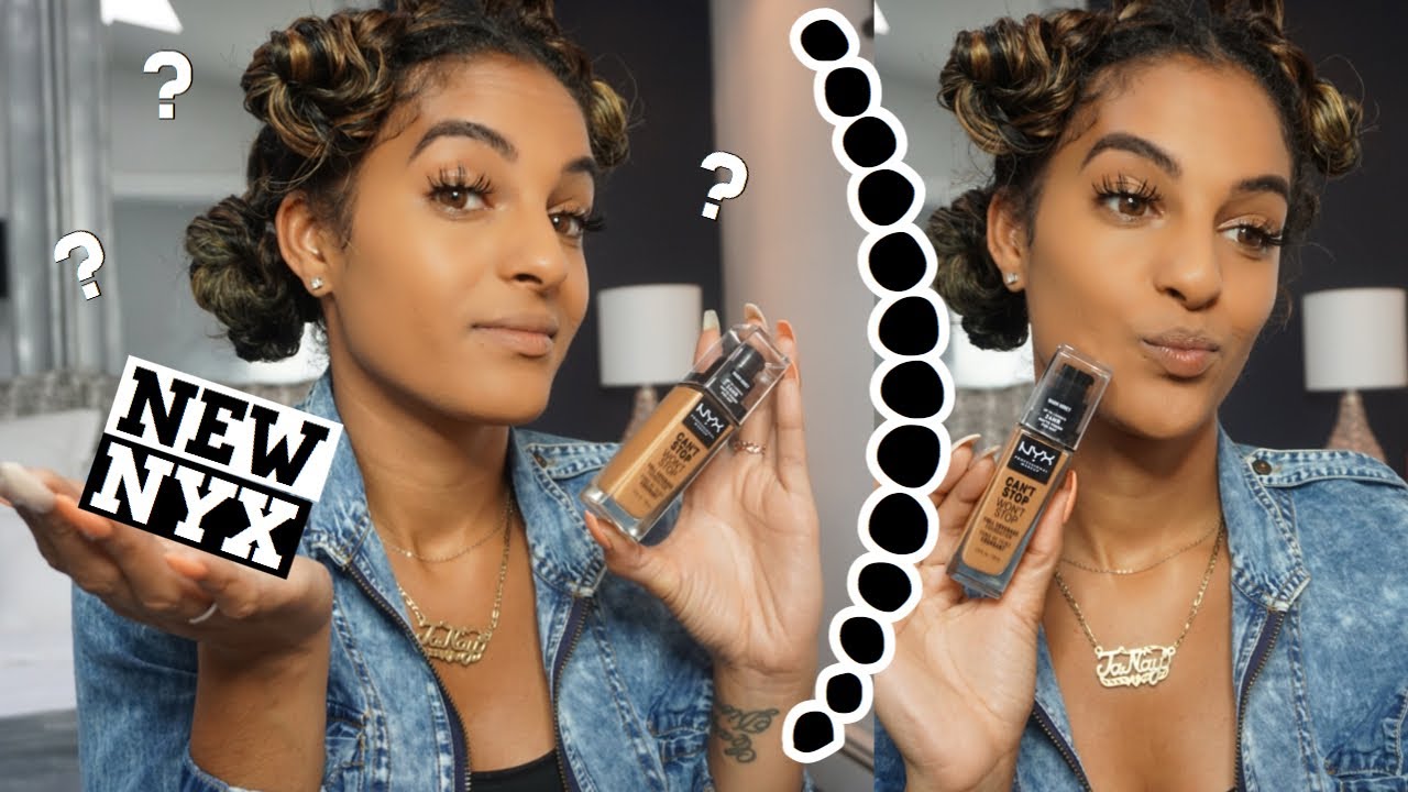 NYX CANT STOP WONT STOP FOUNDATION REVIEW