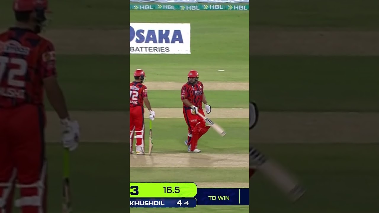 Triple Hit! 4-6-6 by Azam Khan 💥  #RWPvsKK  | #HBLPSL11 | #newera #shorts | MZB1J